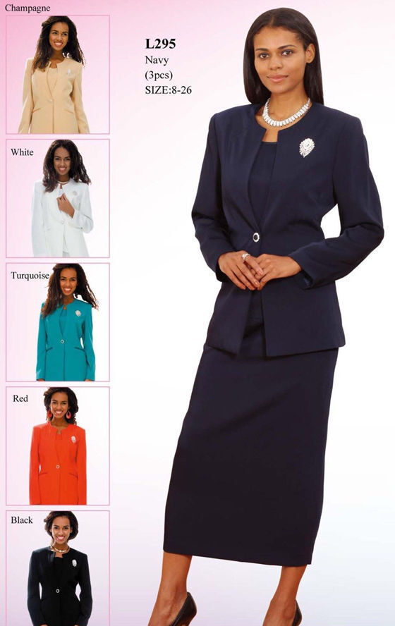long skirt suits for church